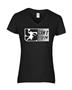 Epic Ladies Can't Stop Me V-Neck Graphic T-Shirts