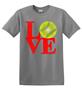 Epic Adult/Youth Love Softball Cotton Graphic T-Shirts