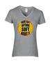 Epic Ladies Softball V-Neck Graphic T-Shirts