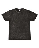 Colortone Tie-Dye Adult 5.4 oz., 100% Cotton Vintage Wash T-Shirt CD1300 MINERAL BLACK Primary