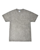Colortone Tie-Dye Adult 5.4 oz., 100% Cotton Vintage Wash T-Shirt CD1300 MINERAL GRAY Primary