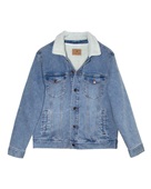 Threadfast Apparel Unisex Sherpa-Lined Denim Jacket 372J