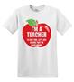 Epic Adult/Youth I'm a Teacher Cotton Graphic T-Shirts