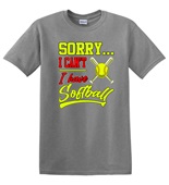 Epic Adult/Youth I have Softball Cotton Graphic T-Shirts