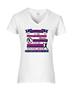 Epic Ladies Softball Champion V-Neck Graphic T-Shirts