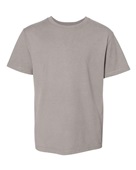 Comfortwash By Hanes Youth 5.5 oz., 100% Ring Spun Cotton Garment-Dyed T-Shirt GDH175 CONCRETE GRAY Primary