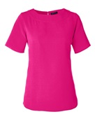 Devon & Jones Ladies' Perfect Fit Boat-Neck Blouse DP613W CROWN RASPBERRY Primary