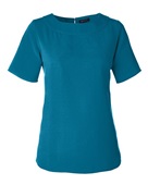 Devon & Jones Ladies' Perfect Fit Boat-Neck Blouse DP613W DARK TEAL Primary