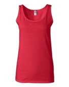 Gildan Ladies' Softstyle 4.5 oz. Fitted Tank G642L CHERRY RED Primary
