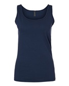 Gildan Ladies' Softstyle 4.5 oz. Fitted Tank G642L NAVY Primary