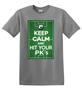 Epic Adult/Youth Keep Calm PK's Cotton Graphic T-Shirts