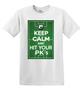 Epic Adult/Youth Keep Calm PK's Cotton Graphic T-Shirts