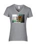 Epic Ladies Green Light V-Neck Graphic T-Shirts