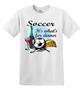 Epic Adult/Youth Soccer for Dinner Cotton Graphic T-Shirts