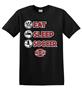 Epic Adult/Youth Eat, Sleep, Soccer Cotton Graphic T-Shirts