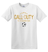 Epic Adult/Youth Soccer Duty Cotton Graphic T-Shirts