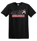 Epic Adult/Youth Football Evolution Cotton Graphic T-Shirts
