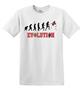 Epic Adult/Youth Football Evolution Cotton Graphic T-Shirts