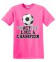 Epic Adult/Youth Soccer Champion Cotton Graphic T-Shirts
