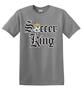 Epic Adult/Youth Soccer King Cotton Graphic T-Shirts