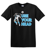Epic Adult/Youth Use Your Head Cotton Graphic T-Shirts