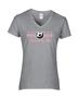 Epic Ladies Soccer is Life V-Neck Graphic T-Shirts