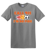 Epic Adult/Youth Soccer Call 911 Cotton Graphic T-Shirts