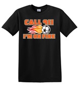 Epic Adult/Youth Soccer Call 911 Cotton Graphic T-Shirts