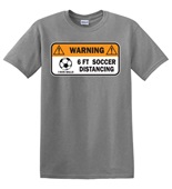 Epic Adult/Youth Soccer Distancing Cotton Graphic T-Shirts