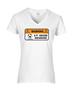 Epic Ladies Soccer Distancing V-Neck Graphic T-Shirts