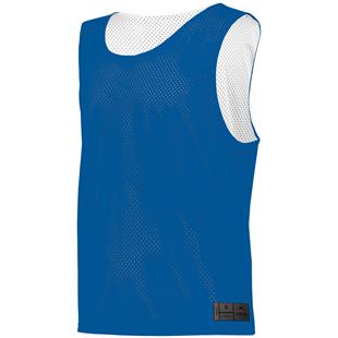 A4 NB2274 - Youth Lacrosse Reversible Practice Jersey - Royal/White, S