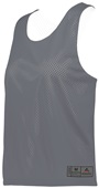 Augusta Ladies Mesh Reversible Pinnie 9719 Outside: GRAPHITE/WHITE, Inside: WHITE/GRAPHITE Primary