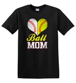 Epic Adult/Youth Ball Mom Cotton Graphic T-Shirts