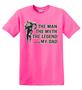 Epic Adult/Youth The Legend, My Dad Cotton Graphic T-Shirts