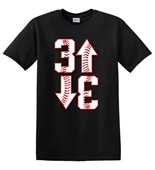 Epic Adult/Youth 3 Up 3 Down Cotton Graphic T-Shirts