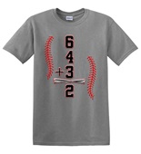 Epic Adult/Youth 6+4+3=2 Cotton Graphic T-Shirts