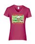 Epic Ladies My Goal Is Yours V-Neck Graphic T-Shirts