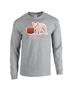 Epic Football Hog Long Sleeve Cotton Graphic T-Shirts
