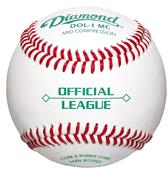 Diamond DOL-1 MC Mid-Compression Baseballs (DZ)