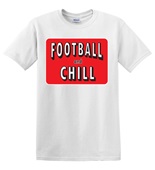 Epic Adult/Youth Football and Chill Cotton Graphic T-Shirts