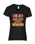 Epic Ladies Chilling Grilling V-Neck Graphic T-Shirts