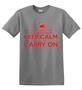 Epic Adult/Youth Softball Keep Calm Cotton Graphic T-Shirts
