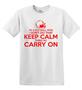 Epic Adult/Youth Softball Keep Calm Cotton Graphic T-Shirts