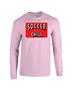 Epic Soccer and Chill Long Sleeve Cotton Graphic T-Shirts
