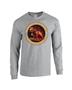 Epic Fight In The Dog Long Sleeve Cotton Graphic T-Shirts