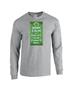 Epic Keep Calm 2 Min. Long Sleeve Cotton Graphic T-Shirts