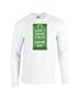Epic Keep Calm Game Day Long Sleeve Cotton Graphic T-Shirts
