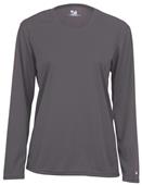 Badger Womens B-Core Long Sleeve Performance Tees