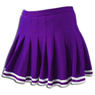 yellow cheerleader skirt