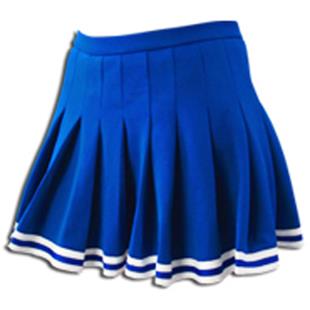 cheerleader skirt blue